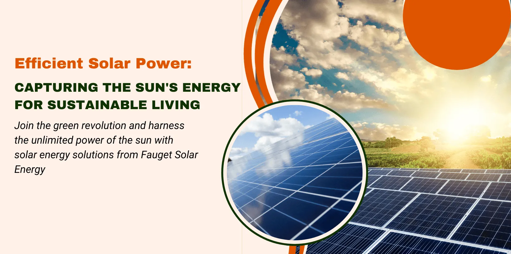 Efficient Solar Power Capturing the Sun's Energy for Sustainable Living
